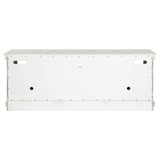 Payne 70-Inch TV Stand Media Console Distressed White