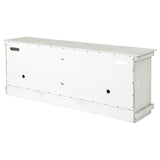 Payne 70-Inch TV Stand Media Console Distressed White