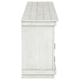 Payne 70-Inch TV Stand Media Console Distressed White