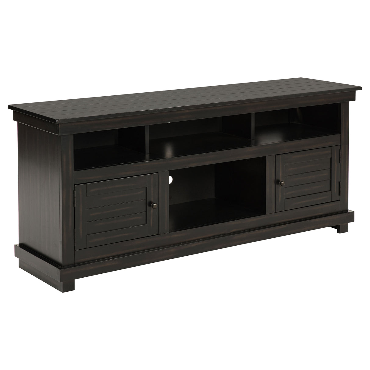 Payne 60-inch TV Stand Media Console in Distressed Java