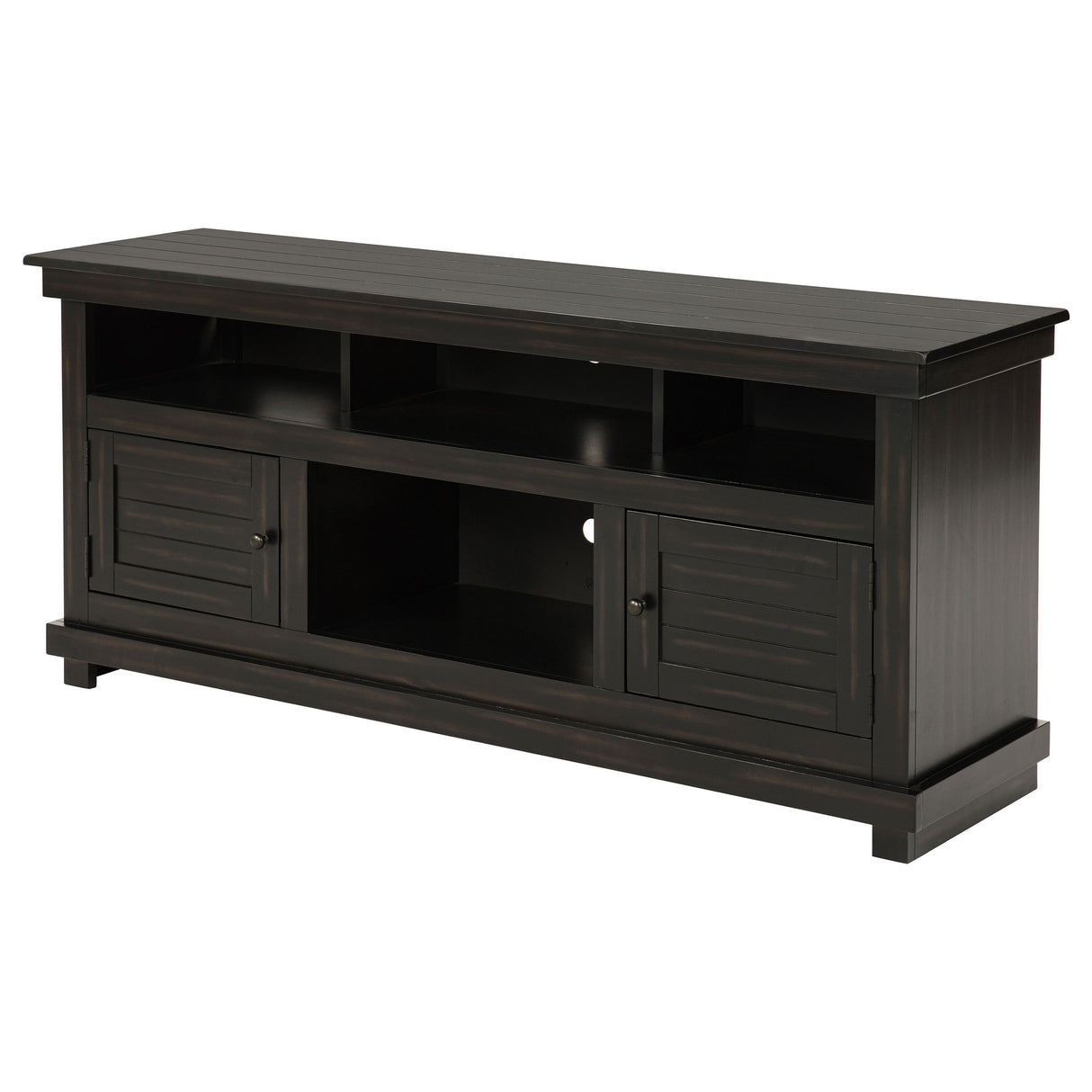 Payne 60-inch TV Stand Media Console in Distressed Java