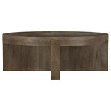 Kinkaid 2-Piece Solid Wood Coffee and End Table Set Brown