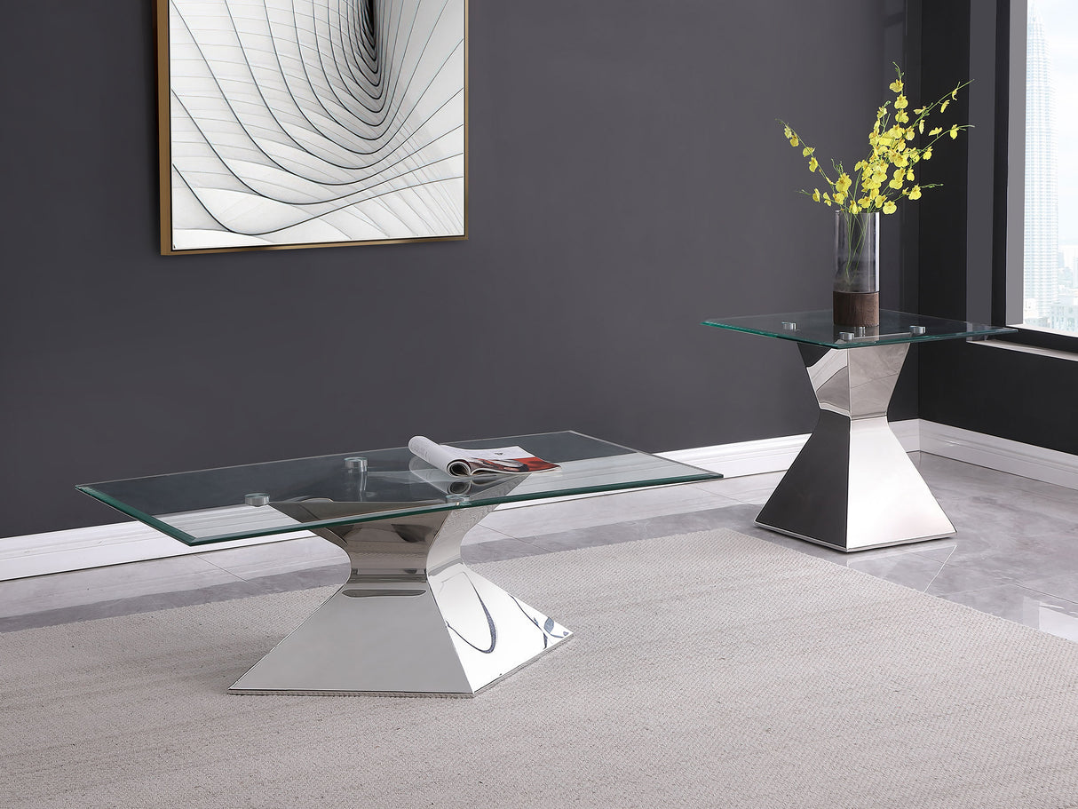 Jenny 2-Piece Rectangular Coffee and End Table Set