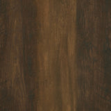 Frisco Square Engineered Wood Side Table Dark Pine