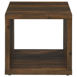 Frisco 2-Piece Coffee and End Table Set, Dark Pine