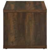 Frisco 2-Piece Coffee and End Table Set, Dark Pine