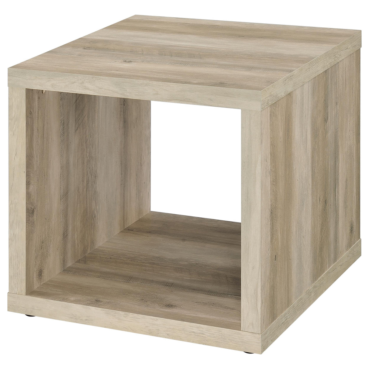 Frisco 2-Piece Coffee and End Table Set in Distressed Pine