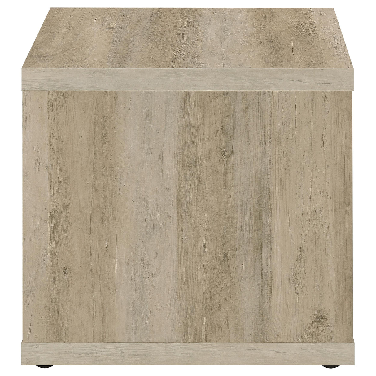 Frisco 2-Piece Coffee and End Table Set in Distressed Pine