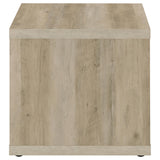 Frisco 2-Piece Coffee and End Table Set in Distressed Pine