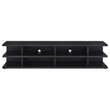 Cartmill 78-Inch 2-Tier TV Stand Media Console, Black