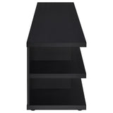 Cartmill 78-Inch 2-Tier TV Stand Media Console, Black