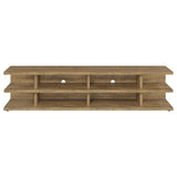 Cartmill 78-Inch 2-Tier TV Stand Media Console, Mango