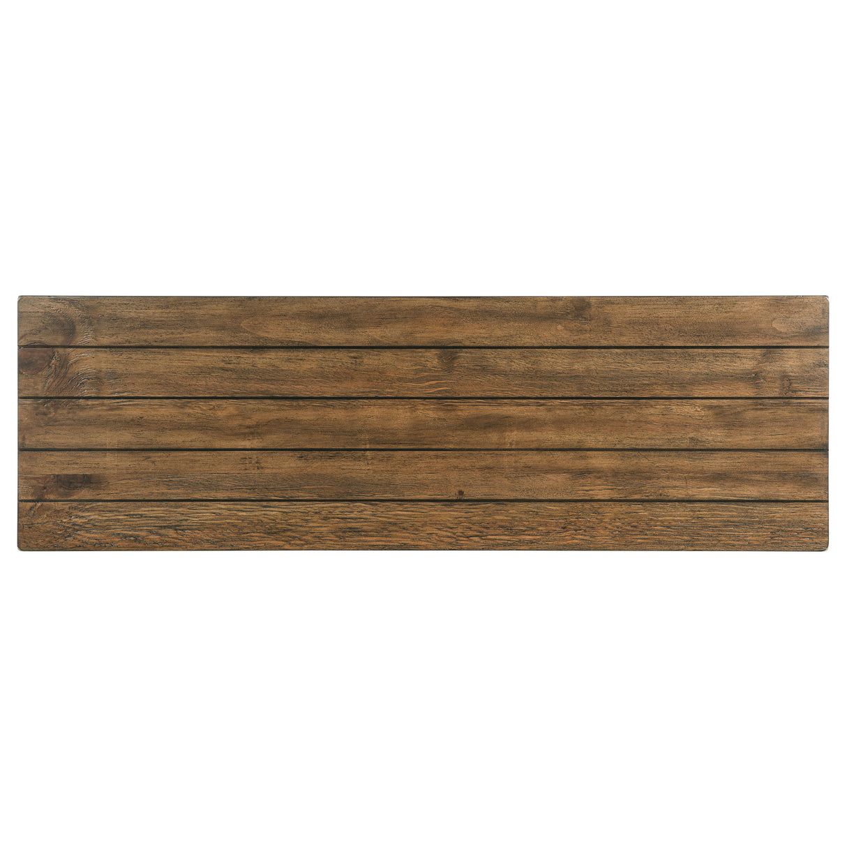 Payne Wood Entryway Console Table in Distressed Brown