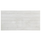 Payne Wood Coffee Table with Shelf - Distressed White