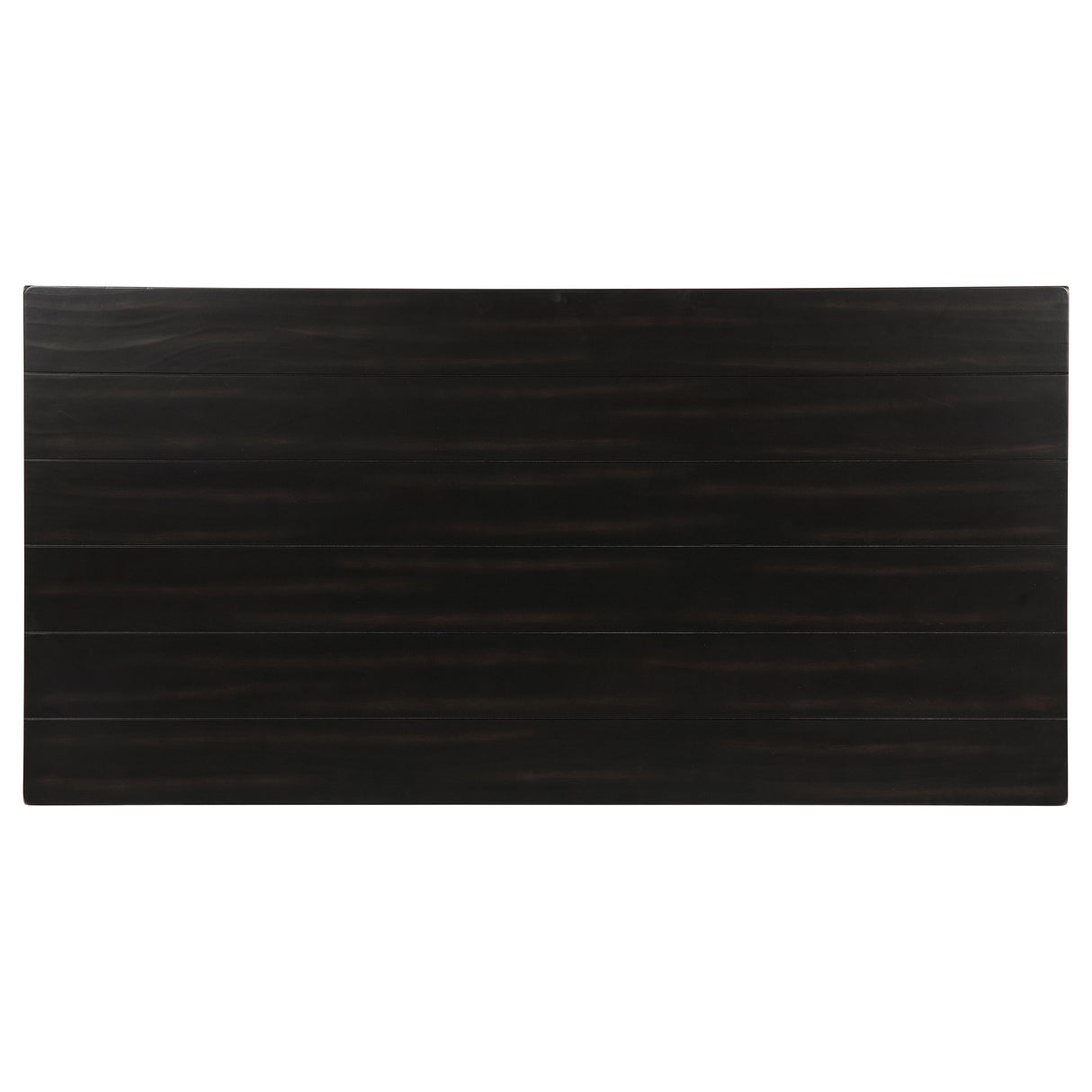 Payne Wood Coffee Table with Shelf, Distressed Java