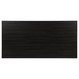 Payne Wood Coffee Table with Shelf, Distressed Java