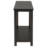 Payne Wood Entryway Console Table in Distressed Java