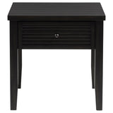 Concord 1-Drawer Square End Table, Distressed Java