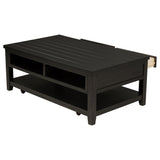 Concord 2-Drawer Coffee Table, Distressed Java