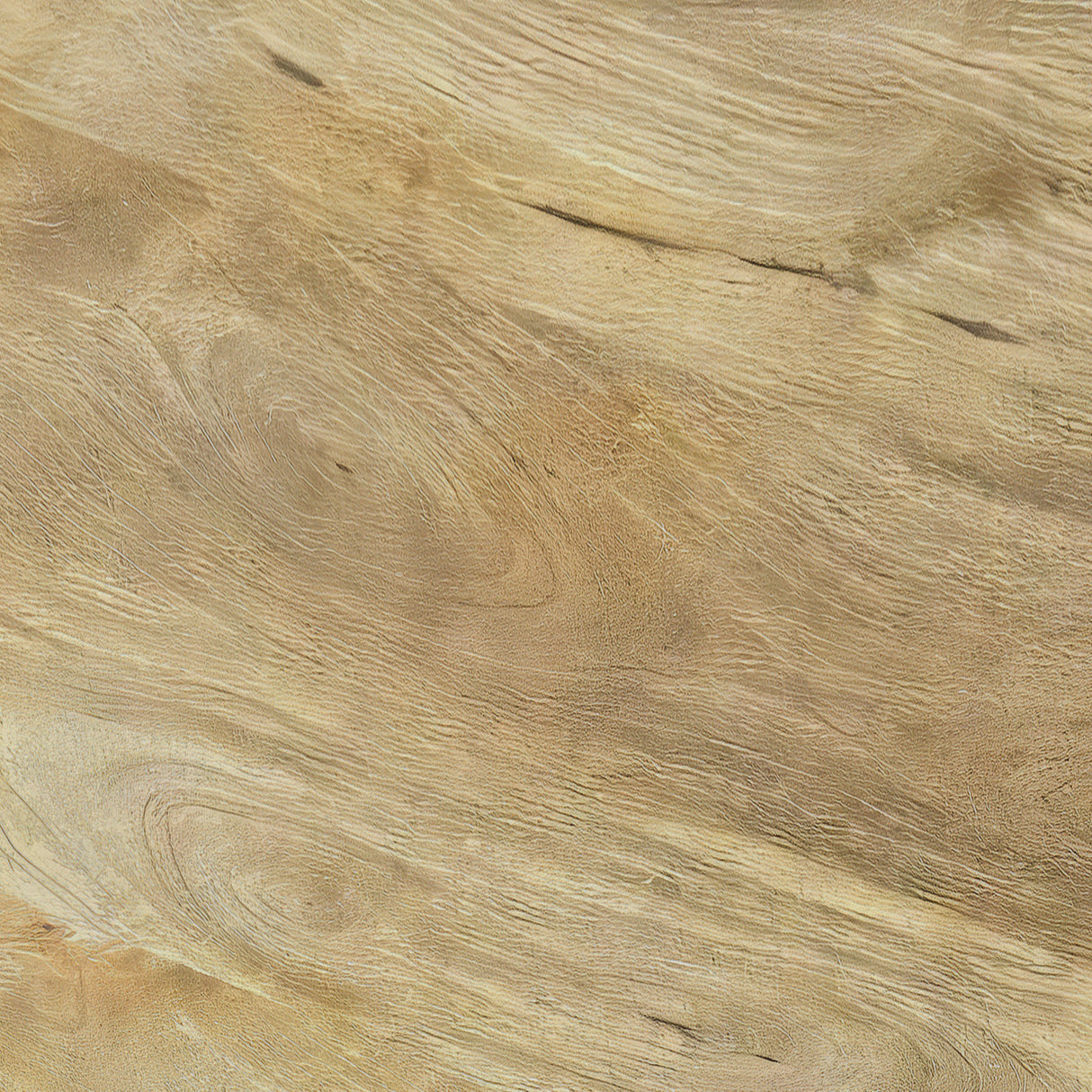 Touhy Round Solid Wood End Table, Natural Mango