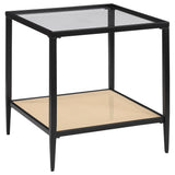 Amherst 2-Piece Black Coffee and End Table Set