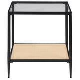 Amherst 2-Piece Black Coffee and End Table Set