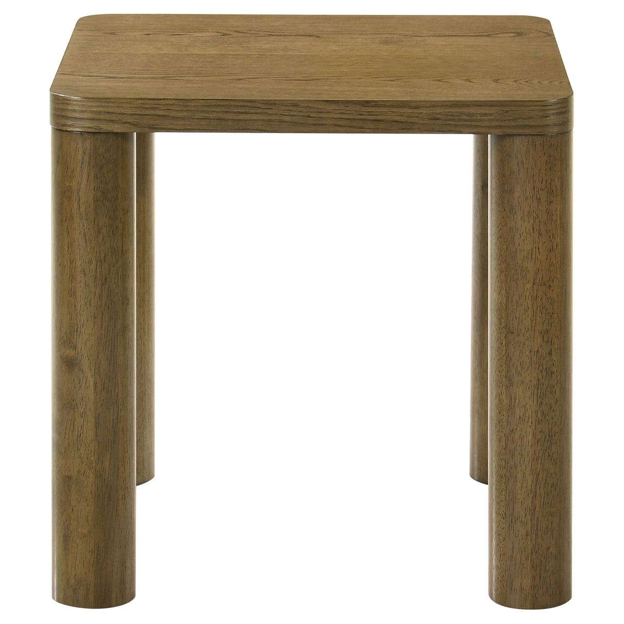 Castlewood Brown Oak Engineered Wood End Table