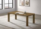 Castlewood Engineered Wood Cocktail Coffee Table, Brown Oak