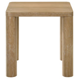 Castlewood 2-Piece Cocktail Coffee Table Set Light Oak
