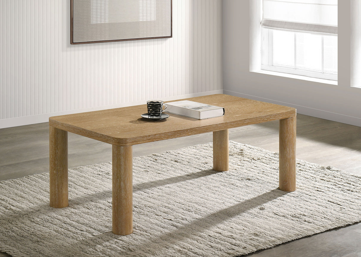 Castlewood Light Oak Engineered Wood Coffee Table