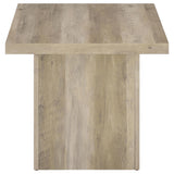Devar Square End Table in Distressed Pine