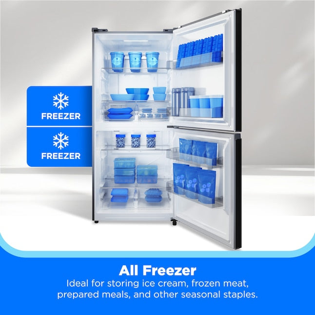 Midea 50/50 Flex Convertible Freezer/Refrigerator | Alpine Outlets