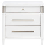 Robinson - 3 Drawer Nightstand - White