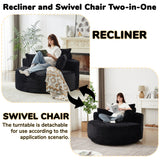Swivel Chair With 360° Rotation For Living Room