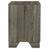 Funston - 2 Drawer Nightstand - Brown Oak