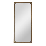 Full Length Mirror With Stand, Floor Standing Dressing - Antique Gold