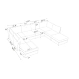 Modular Sectional With Custom Configuration