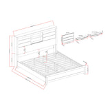 Urban - 5 Piece Set With Bookcase