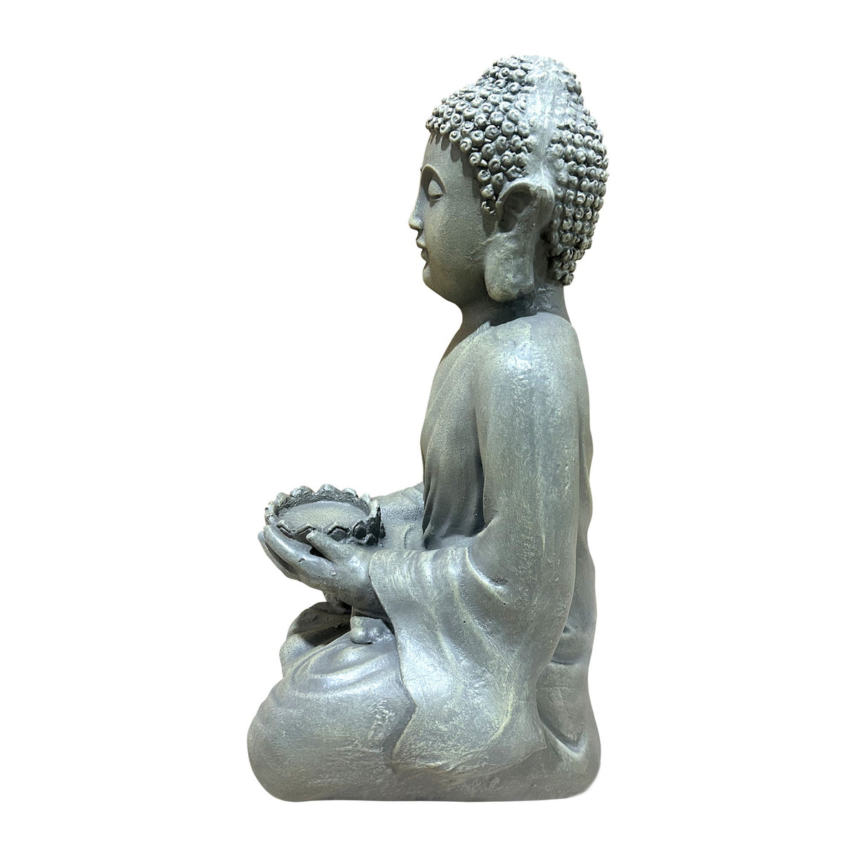 Magnesium Oxide Buddha Statue Weatherproof Buddha Sculpture Outdoor Garden Courtyard Decor Ornament