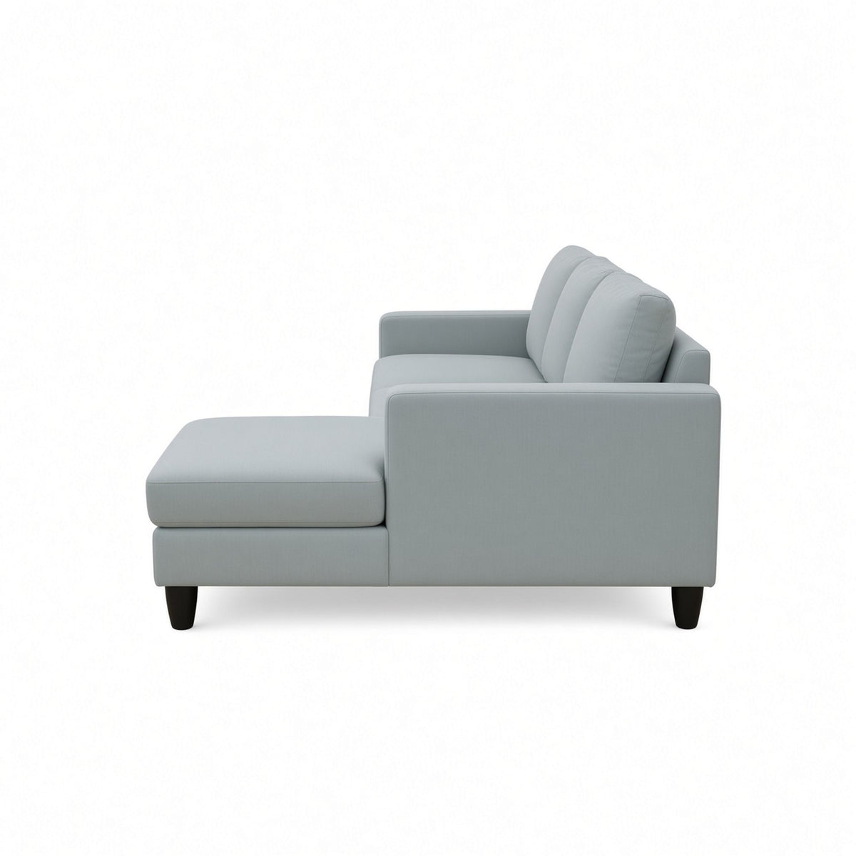 L - Shaped Design Chaise Sofa With Ottoman
