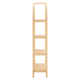 72" Large Arched Sculptural Pine Wood Bookshelf - Bookcases available at Alpine Outlets in Denver