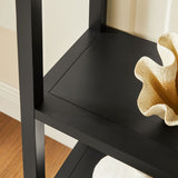 72" Large Arched Sculptural Pine Wood Bookshelf - Bookcases available at Alpine Outlets in Denver