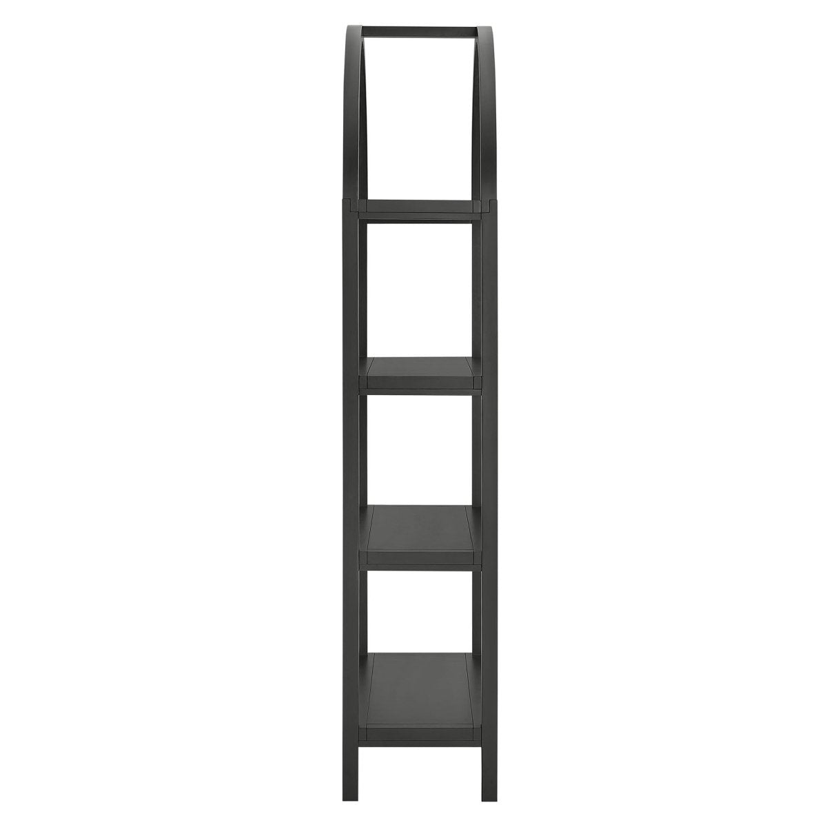 72" Large Arched Sculptural Pine Wood Bookshelf - Bookcases available at Alpine Outlets in Denver