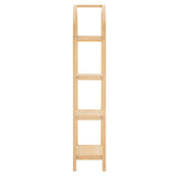 72" Tall Narrow Arched Sculptural Pine Wood Bookshelf - Bookcases available at Alpine Outlets in Denver