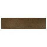 Trotter 71-Inch 4-Door Wood TV Stand, Brown