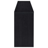 Denison 3-Piece Entertainment Center 79-Inch TV Stand Black