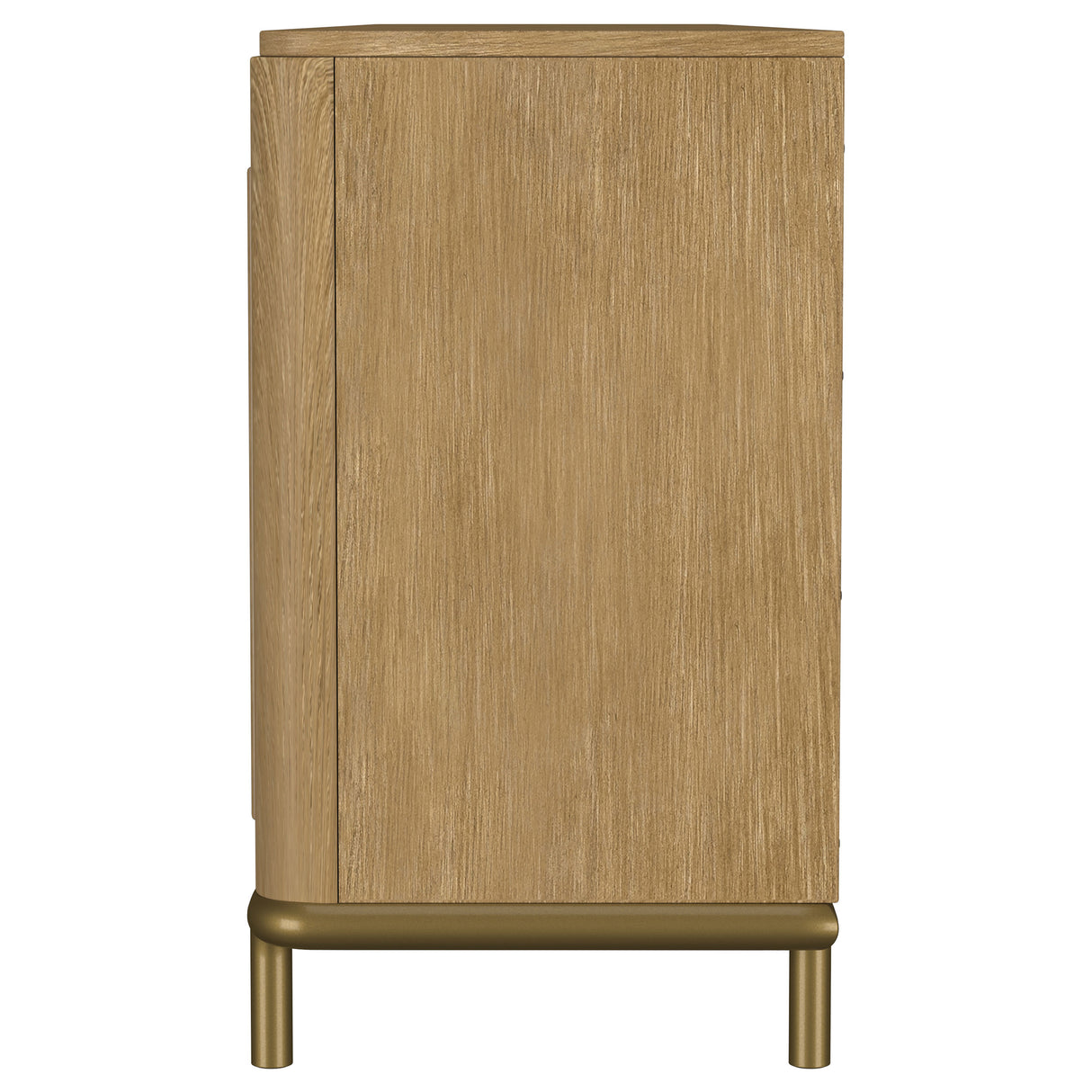 Arini Rattan Cane 2-Door TV Stand - Sand Wash