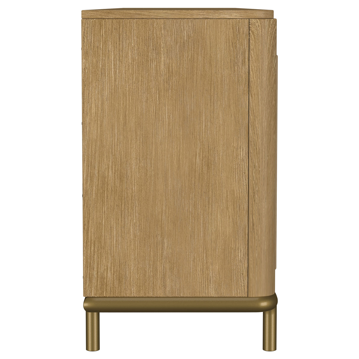 Arini Rattan Cane 2-Door TV Stand - Sand Wash