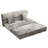 Convertible Design Sofa Bed, 2 Seater Fold Out Floor Couch