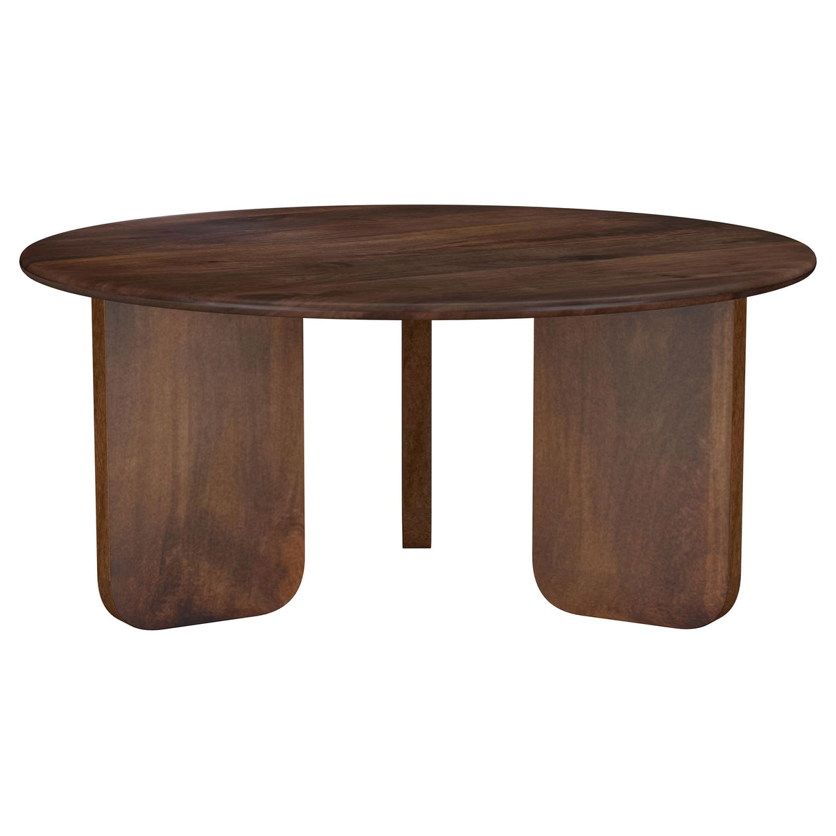 Dale 2-Piece Solid Wood Coffee and End Table Set, Brown